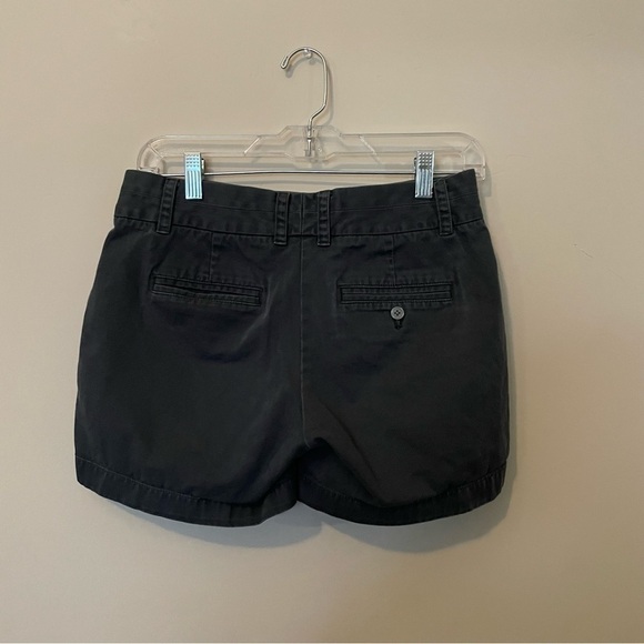 J. Crew Dark Charcoal Gray Chino Broken-In Shorts - Picture 5 of 5
